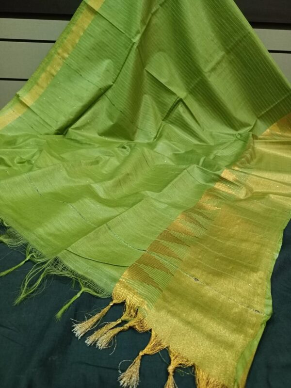 Zari made Cotton Silk Saree