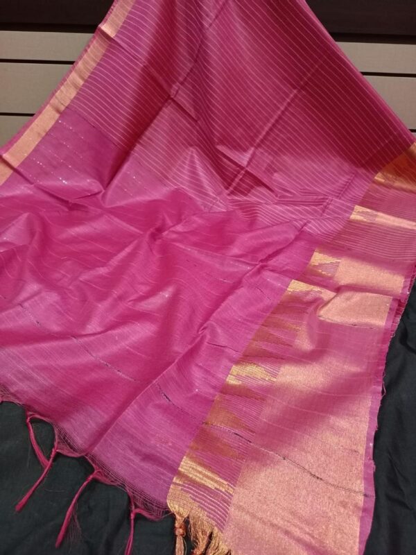 Zari made Cotton Silk Saree