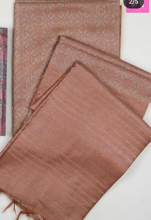Zari made Cotton Silk Saree