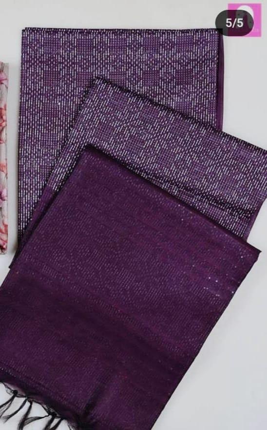 Zari made Cotton Silk Saree