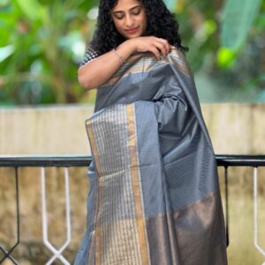 Zari made Cotton Silk Saree