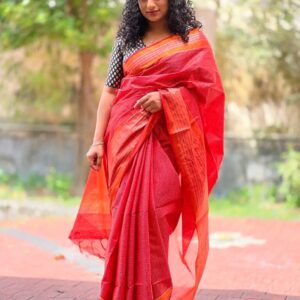 Zari made Cotton Silk Saree