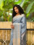 Zari made Cotton Silk Saree