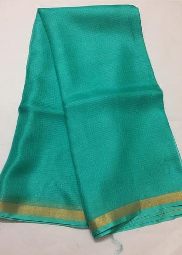 Kota doria zari border saree