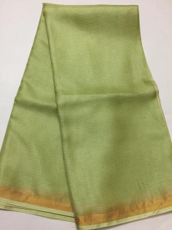 Kota doria zari border saree