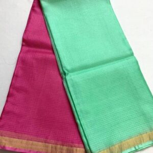 Kota doria zari border saree
