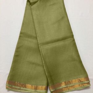 Kota doria zari border saree