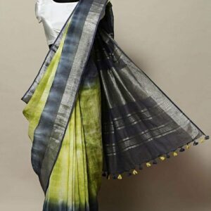 Dyed Washed Saree