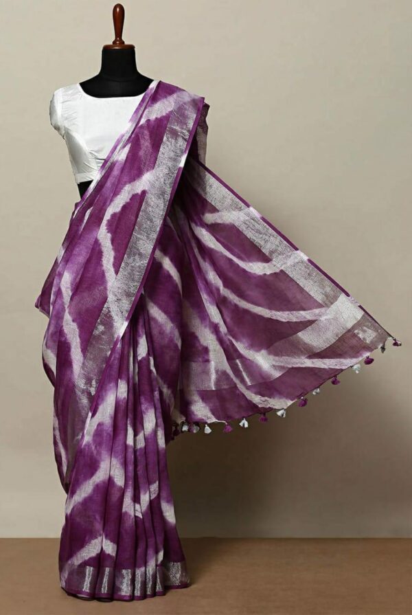 Dyed Washed Saree