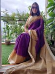 Dyed Washed Saree