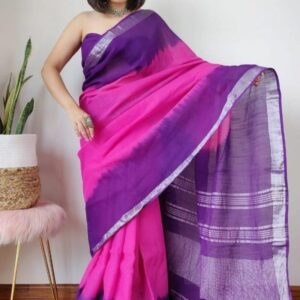 Dyed Washed Saree