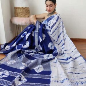 Dyed Washed Saree