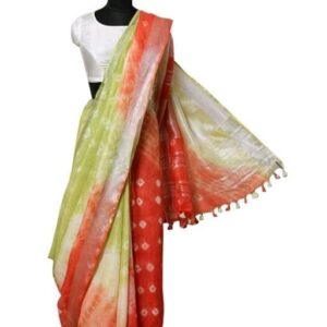Dyed Washed Saree