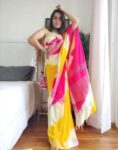 Dyed Washed Saree