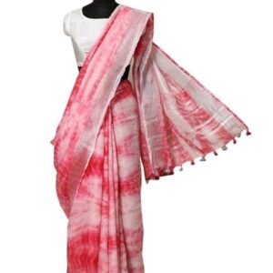 Dyed Washed Saree