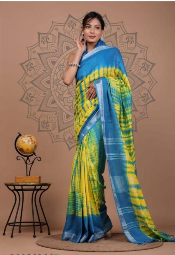 Dyed Washed Saree