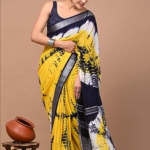 Dyed Washed Saree