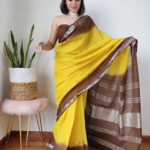 Dyed Washed Saree