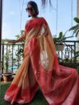 Dyed Washed Saree