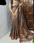Bhagalpuri zari Silk saree