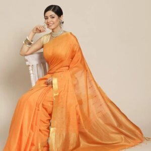 Bhagalpuri zari Silk saree