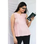 Pink Rayon Top