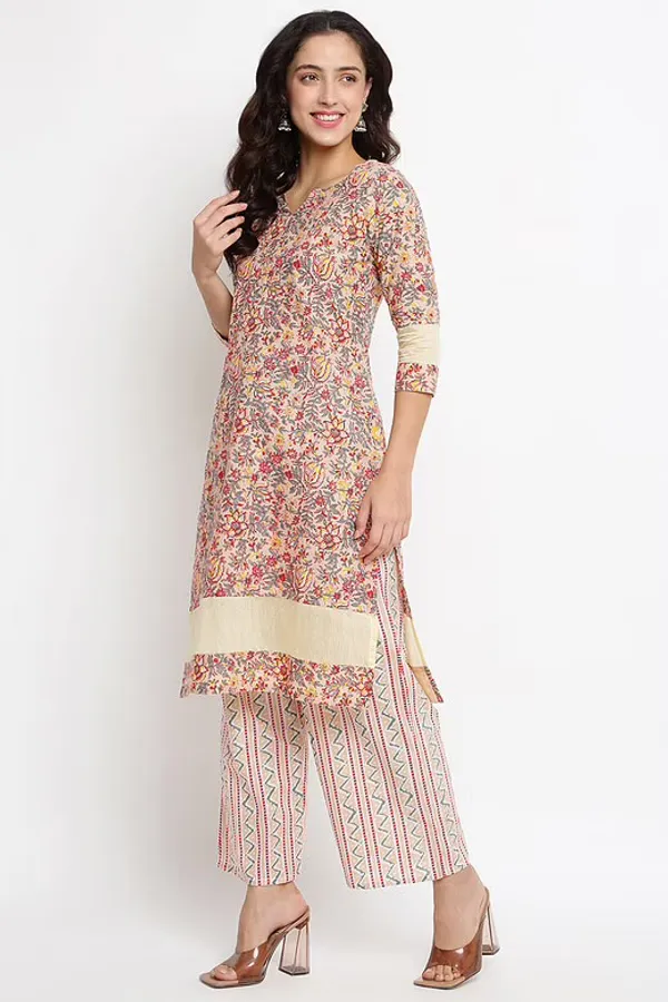 Floral Kurta Set