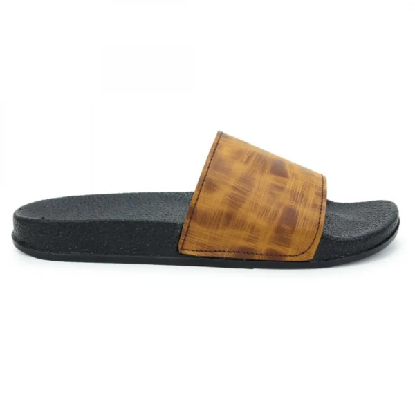 Women Tan Brown Color Synthetic Material Casual Sliders