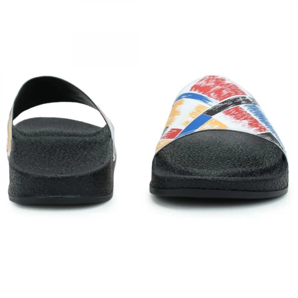 Women Multicolor Color Synthetic Material Casual Sliders