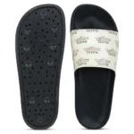 Women Beige Color Synthetic Material Casual Sliders