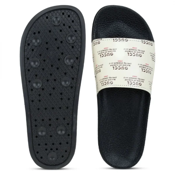 Women Beige Color Synthetic Material Casual Sliders