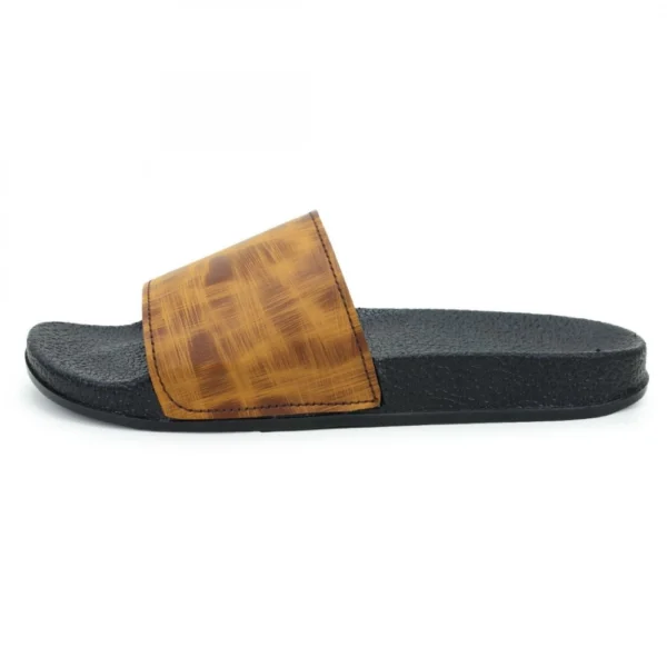 Women Tan Brown Color Synthetic Material Casual Sliders