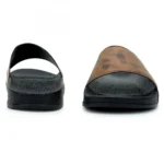 Women Brown Color Synthetic Material Casual Sliders
