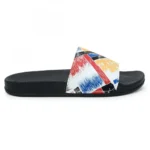 Women Multicolor Color Synthetic Material Casual Sliders