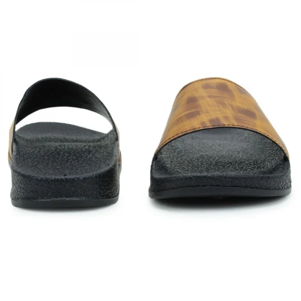 Women Tan Brown Color Synthetic Material Casual Sliders