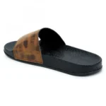 Women Brown Color Synthetic Material Casual Sliders