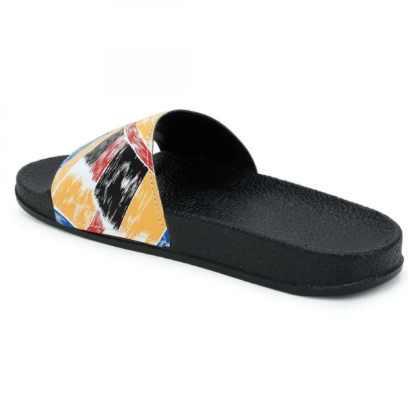 Women Multicolor Color Synthetic Material Casual Sliders