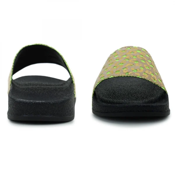 Women Beige Color Synthetic Material Casual Sliders