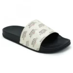 Women Beige Color Synthetic Material Casual Sliders