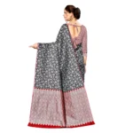 Women's Banarasi silk Saree with Blouse (Multi, 5-6mtr)