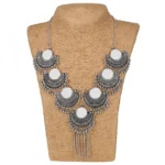 Antique Oxidized Silver Necklace Jewellery