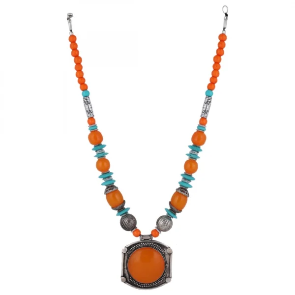Designer Multi Colour Stylish Beads Necklace
