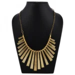 Golden Designer Tribal Style Necklace