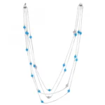 Floating Pearl Multilayer Necklace