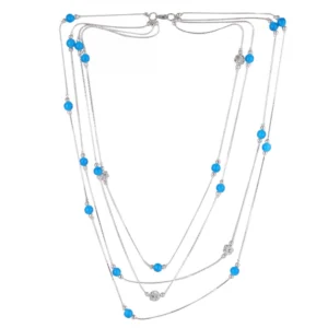 Floating Pearl Multilayer Necklace