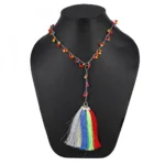 Designer Tassel Beads Chain Necklae