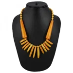 Yellow Beads Fashion Necklace