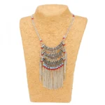 Designer Antique Oxidized Silver Necklace