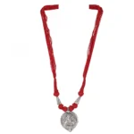 Designer Oxidized German Silver Necklace with Handcrafted pendent of Lord Ganesha