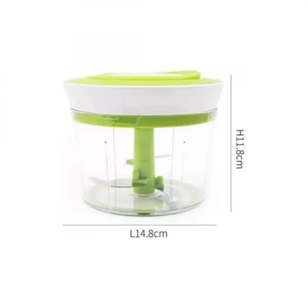 Generic Manual 2 in 1 Handy smart chopper for Vegetable Fruits Nuts Onions Chopper Blender Mixer Food Processor